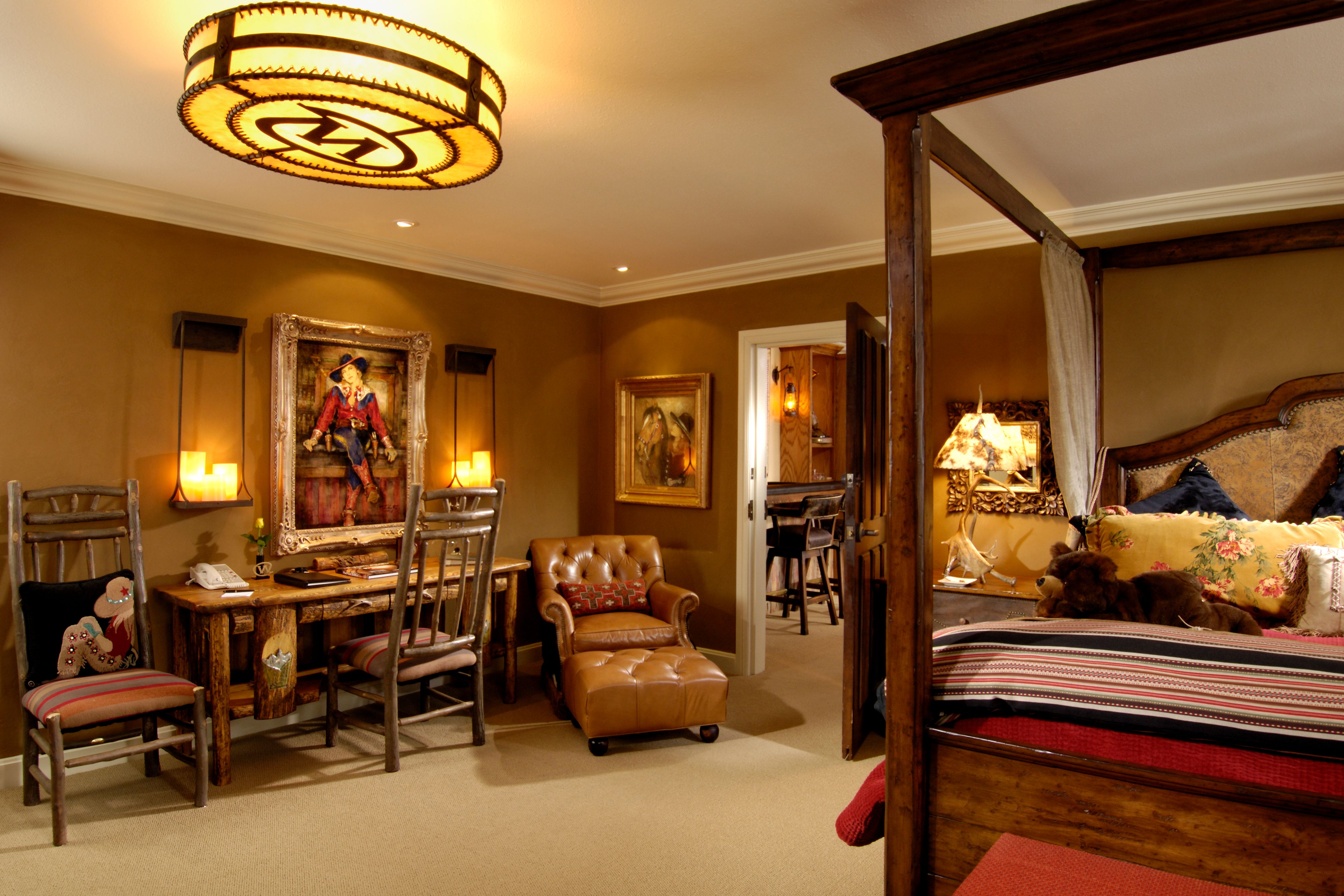 Image of the Cowgirl Suite at The Wort Hotel, a member of Historic Hotels of America since 2002, located in Jackson Hole, Wyoming